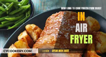 Air Fryer Magic: Perfectly Cooked Frozen Pork Roast in 20 Minutes