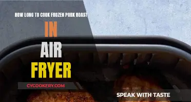 Air Fryer Frozen Pork Roast: Quick, Easy Cooking