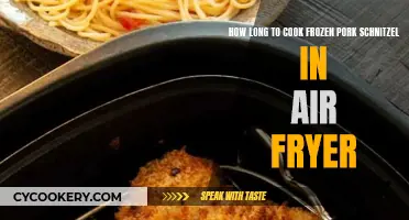 Perfectly Cooked: Air Fryer Tips for Frozen Pork Schnitzel