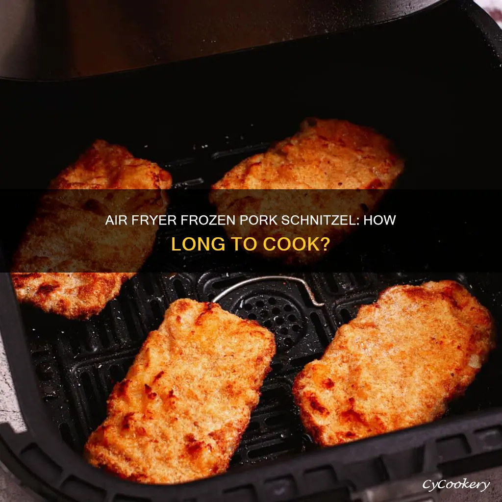 how long to cook frozen pork schnitzel in air fryer