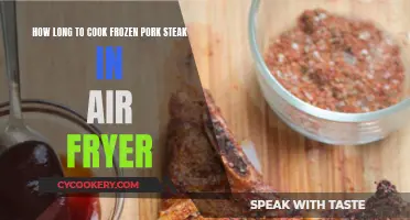 Perfectly Cooked: Air Fryer Tips for Frozen Pork Steak