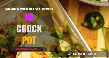 Crock Pot Cooking: Pork Tenderloin from Frozen
