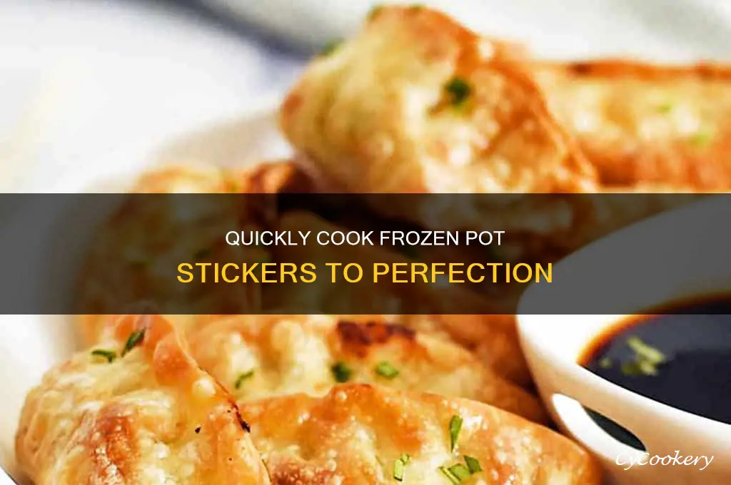 how long to cook frozen pot stickers