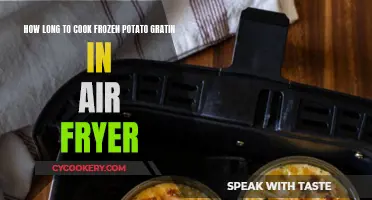 Air Fryer Potato Gratin: Quick & Easy Cooking Time Guide