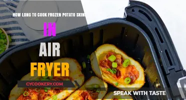 Crispy Potato Skin Transformation: Air Fryer Magic Unveiled