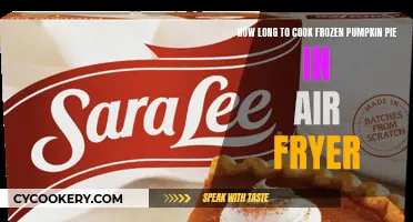 Air Fryer Frozen Pumpkin Pie: Cooking Time Guide