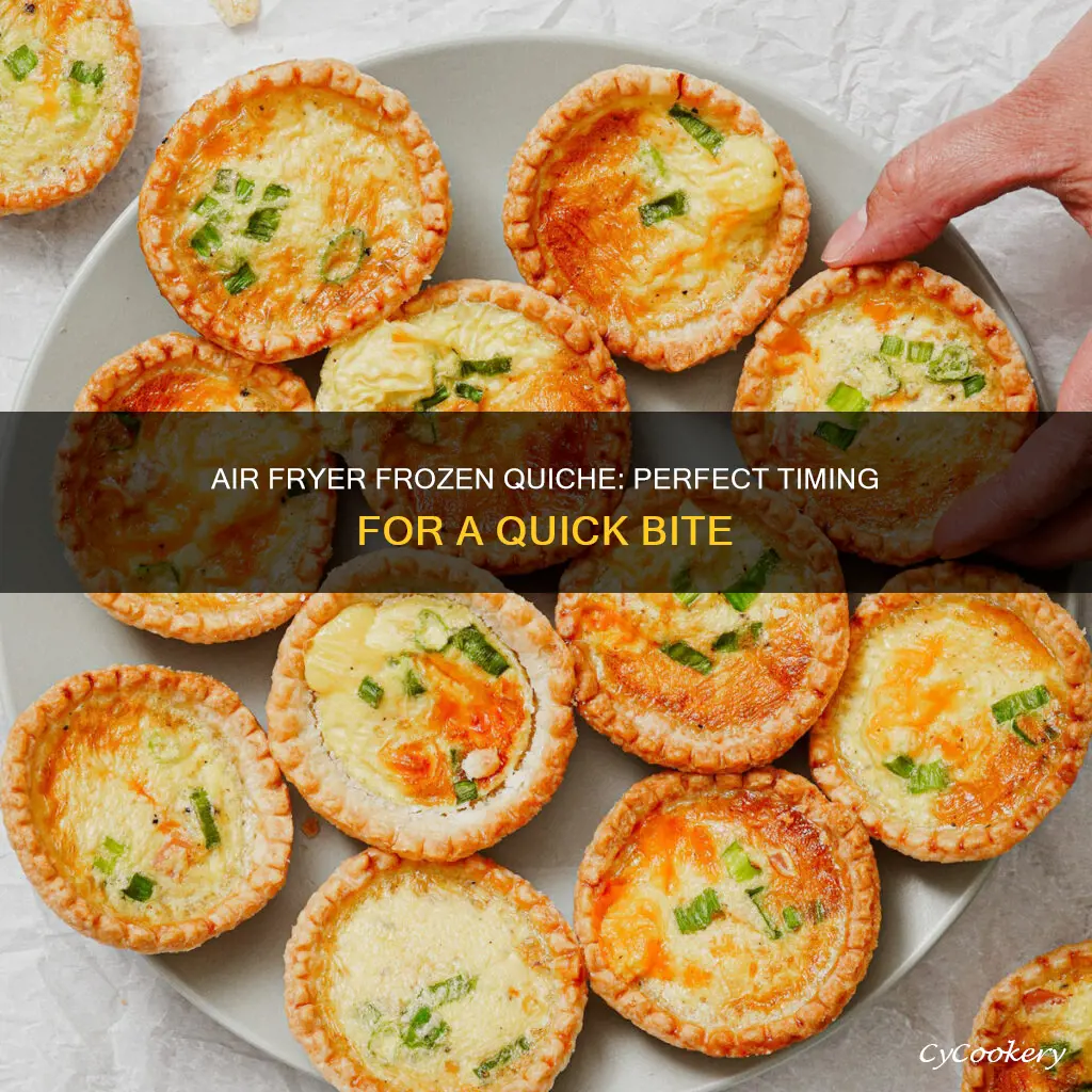 how long to cook frozen quiche in air fryer