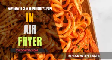 Crispy Rally's Fries: Air Fryer Cooking Time Guide