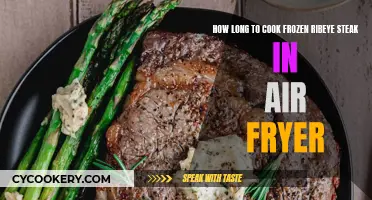 Air Fryer Cooking: Frozen Ribeye Steak Perfection