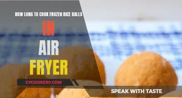 Perfectly Crispy: Air Fryer Rice Balls in 10 Minutes