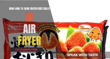 Air Fryer Frozen Rice Balls: Quick Cooking Guide
