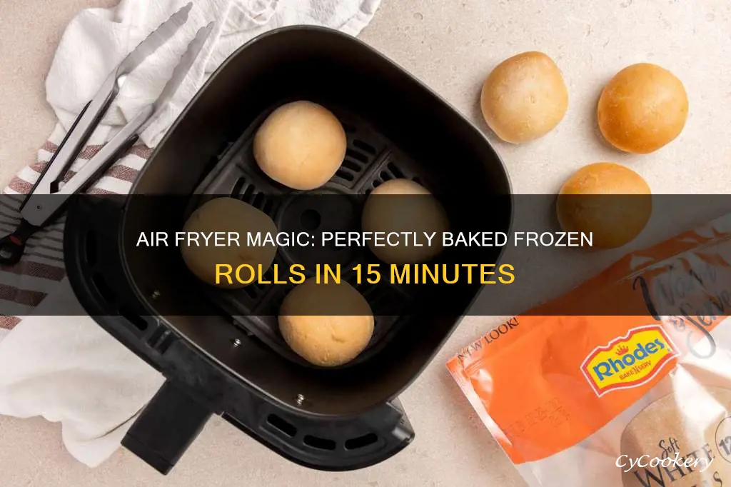 how long to cook frozen rolls in air fryer