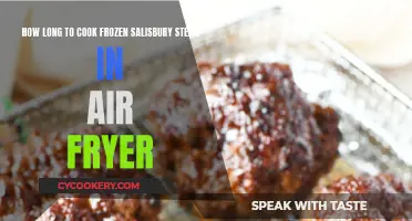 Air Fryer Frozen Salisbury Steak: Quick Cooking Guide
