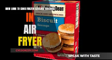 Air Fryer Sausage Biscuits: Quick Frozen Breakfast