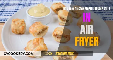 Air Fryer Frozen Sausage Rolls: Quick, Easy Cooking!