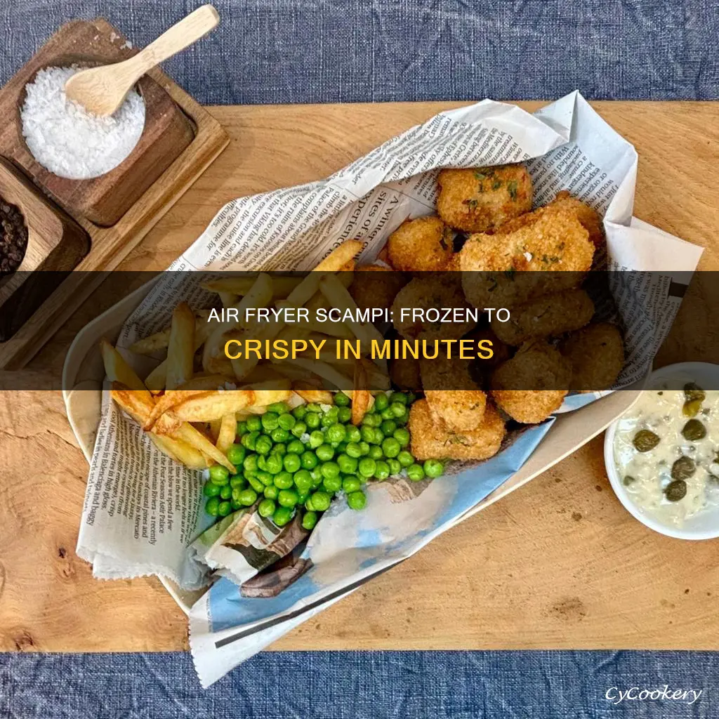 how long to cook frozen scampi in air fryer
