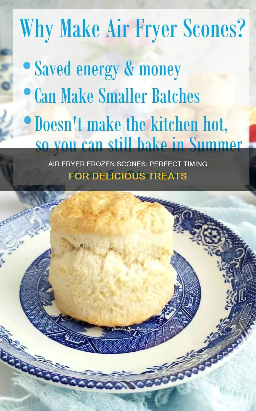 how long to cook frozen scones in air fryer