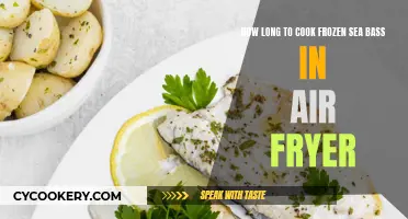 Air-Fryer Cooking Time for Frozen Sea Bass Perfection