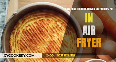 Air Fryer Shepherd's Pie: Quick & Easy Cooking Time Guide