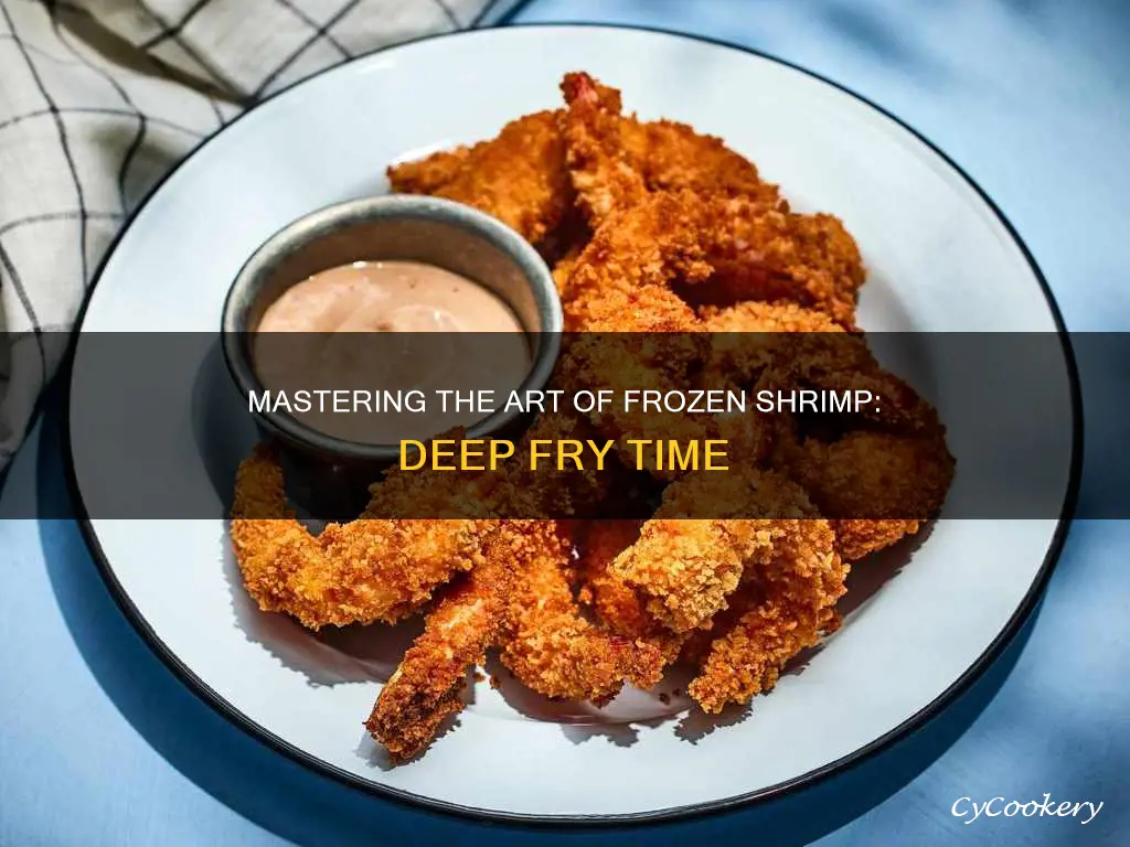 how long to cook frozen shrimp in deep fryer