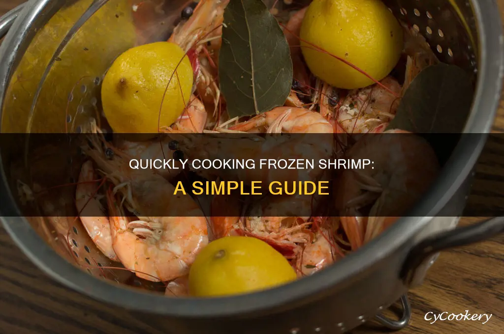 how long to cook frozen shrimp in pot