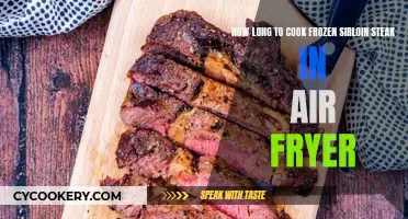 Air Fryer Frozen Sirloin Steak: Quick Cooking Guide