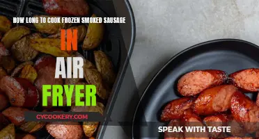 Air Fryer Smoked Sausage: Frozen to Ready in Minutes