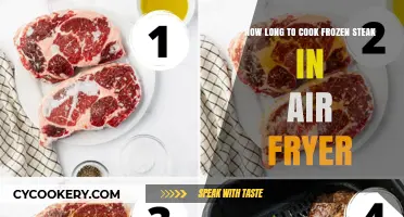 Perfectly Cooked: Air Fryer Frozen Steak Time Guide