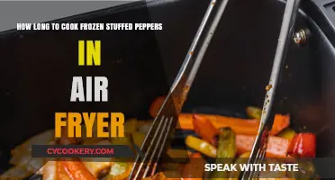 Perfectly Cooked Peppers: Air Fryer Time Guide for Frozen Stuffed Peppers