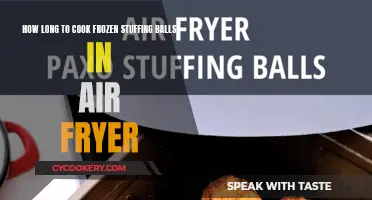 Air Fryer Frozen Stuffing Balls: Quick, Easy Cooking Instructions