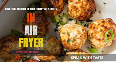 Crispy, Quick-Cooked Turkey Meatballs: Air Fryer Perfection in 15 Minutes!