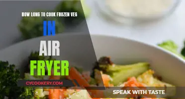 Air Fryer Cooking: Frozen Veggies, Quick and Easy!