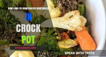 Cooking Frozen Veggies: Crock-Pot Timing Tips