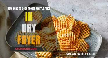 Crispy, Golden Waffle Fries: The Dry Fryer Guide