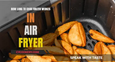 Air Fryer Cooking: Frozen Wedges, Quick and Crispy!