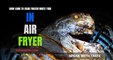 Air Fryer Frozen White Fish: Quick, Easy Cooking