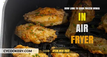 Crispy, Golden Frozen Wings: Air Fryer Cooking Time Guide