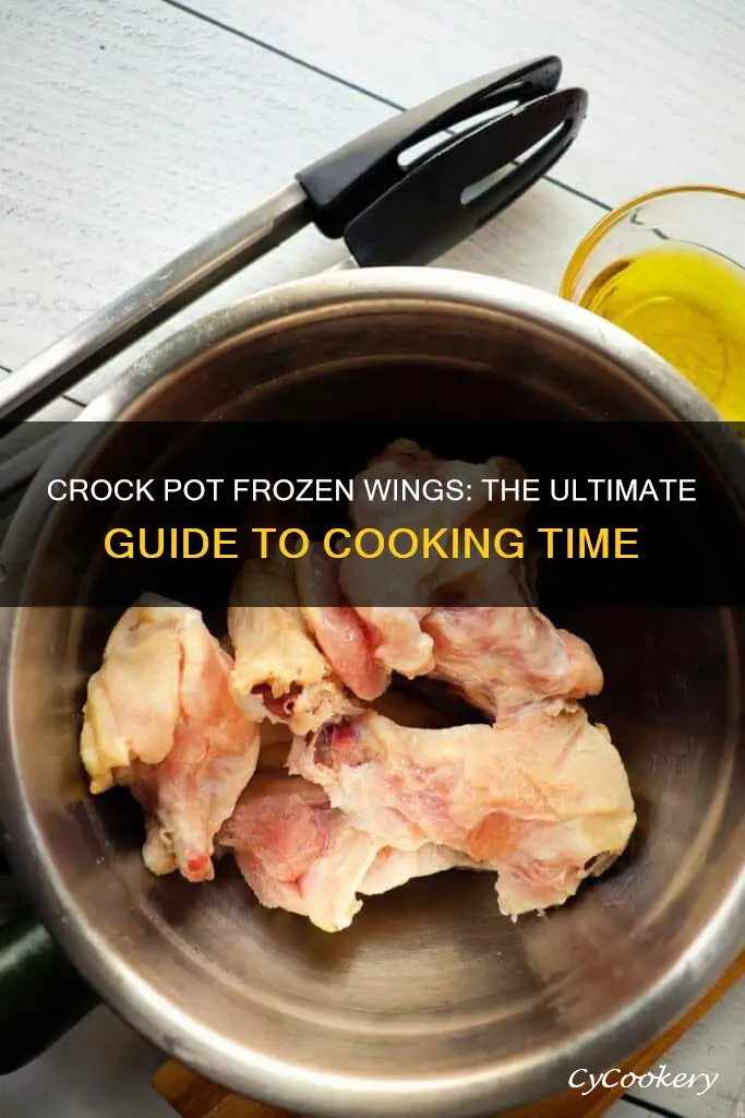 how long to cook frozen wings in crock pot