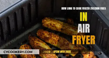 Crispy Zucchini Fries: Air Fryer Cooking Time Guide