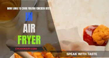 Air Fryer Chicken Bites: How Long to Cook Them?