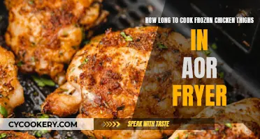 Perfectly Cooked: Time to Fry Frozen Chicken Thighs