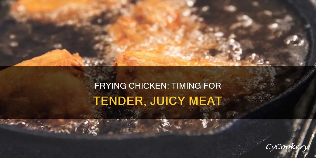 how long to cook fryer chicken
