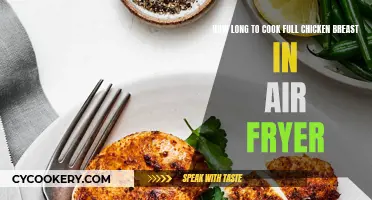 Perfectly Cooked: Air Fryer Chicken Breast Time Guide