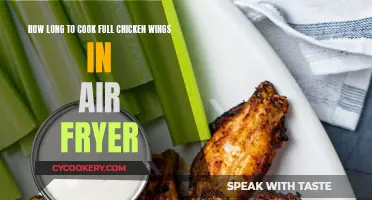 Air Fryer Chicken Wings: Cooking Time Perfection