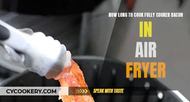 Crispy Bacon in Minutes: Air Fryer Cooking Times Revealed