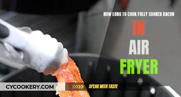 Air Fryer Bacon: How Long to Cook?