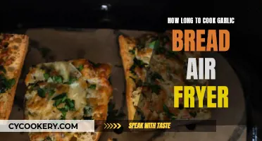 Perfectly Crispy Garlic Bread: Air Fryer Cooking Time Guide