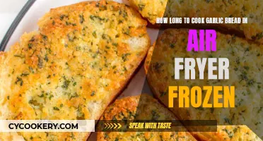 Air Fryer Frozen Garlic Bread: Cooking Time Perfection
