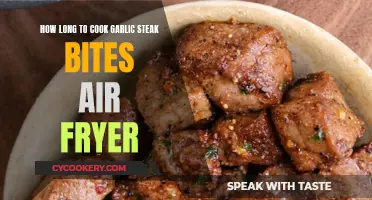Air Fryer Garlic Steak Bites: Quick, Crispy, and Delicious
