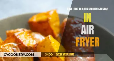 Air-Frying German Sausage: How Long Does It Take?